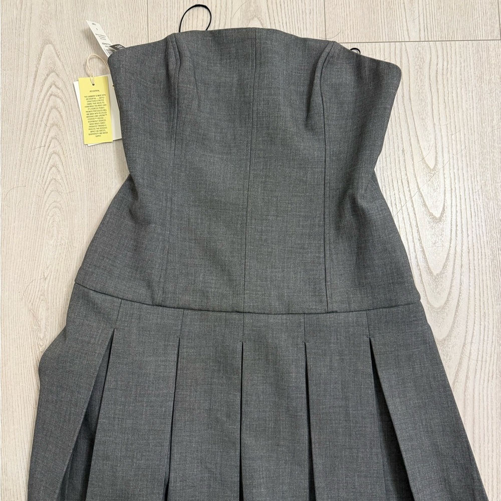 Aritzia wildfred grey dress